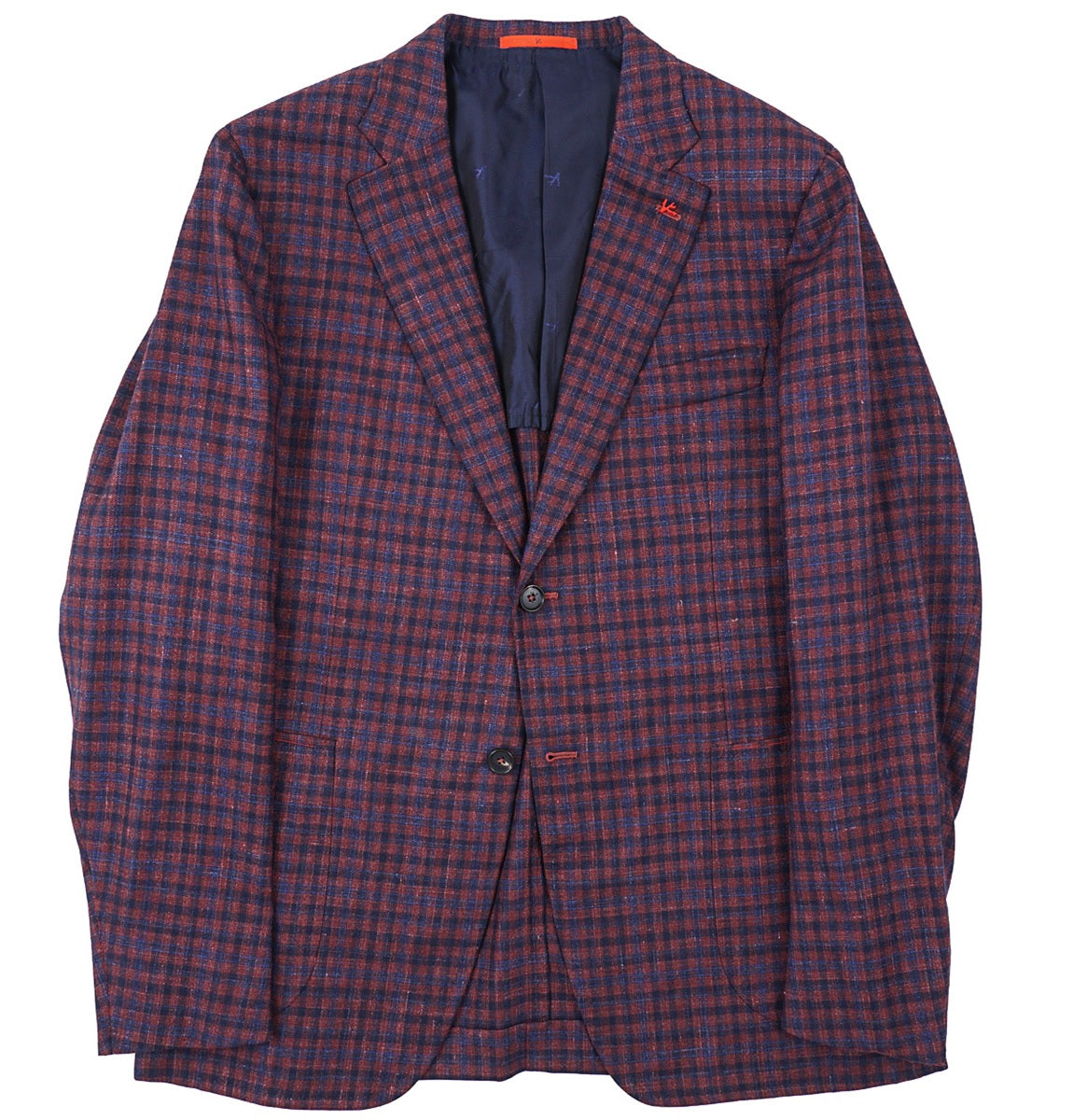 Isaia Wool-Cashmere-Silk-Linen Sport Coat