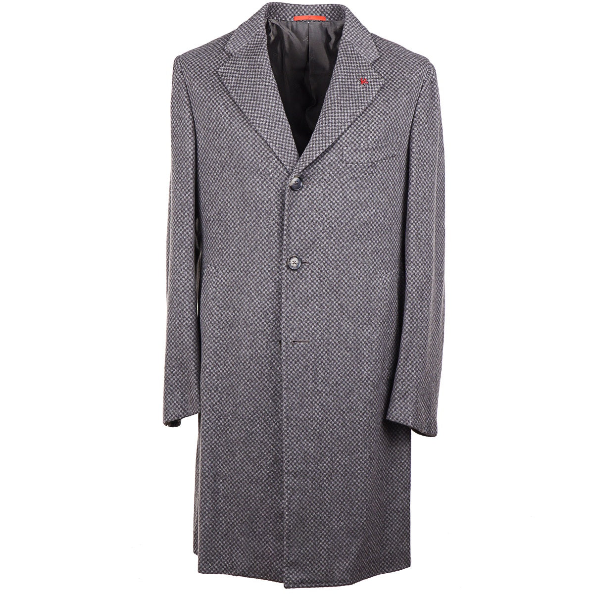 Isaia 'Ross' Pure Cashmere Overcoat