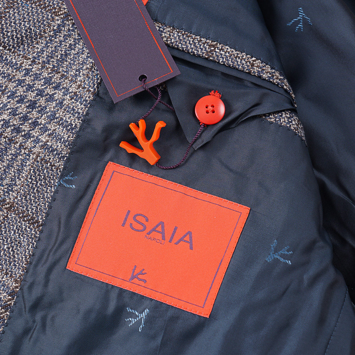 Isaia 'Capri' Wool-Silk-Linen Sport Coat