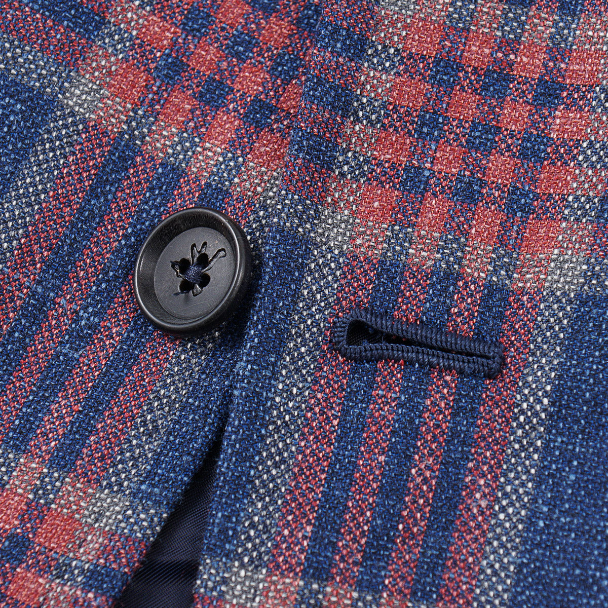 Isaia 'Capri' Wool-Silk-Linen Sport Coat