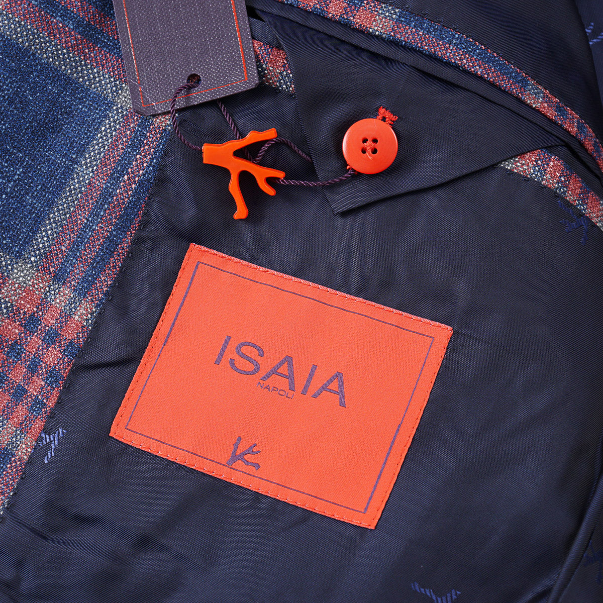 Isaia 'Capri' Wool-Silk-Linen Sport Coat