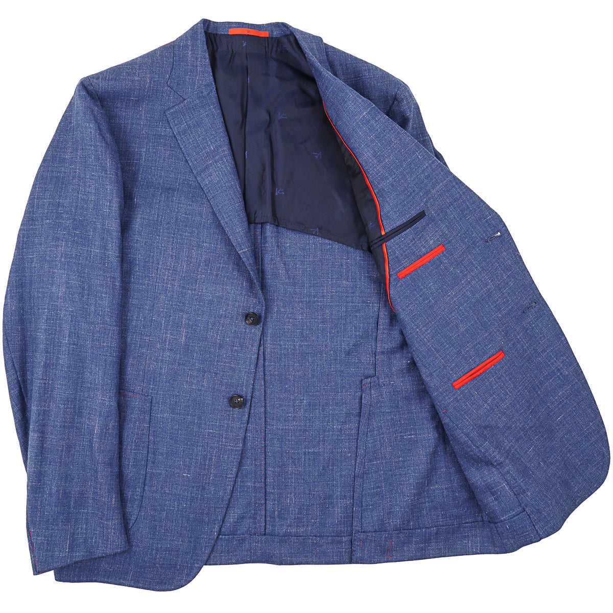 Isaia Wool-Cashmere-Silk-Linen Sport Coat