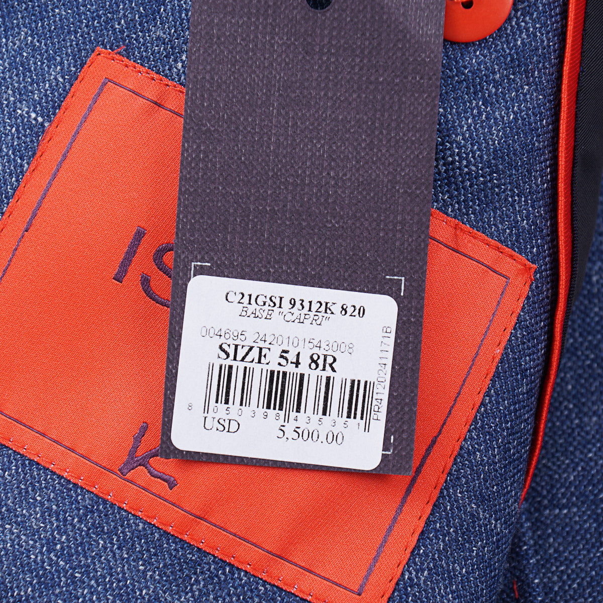 Isaia Wool-Cashmere-Silk-Linen Sport Coat