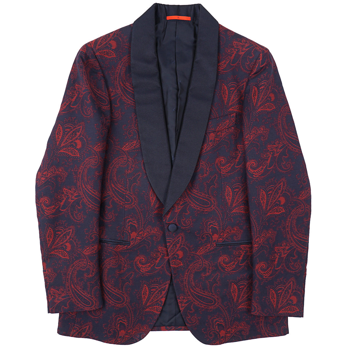 Isaia Slim-Fit Paisley Brocade Dinner Jacket