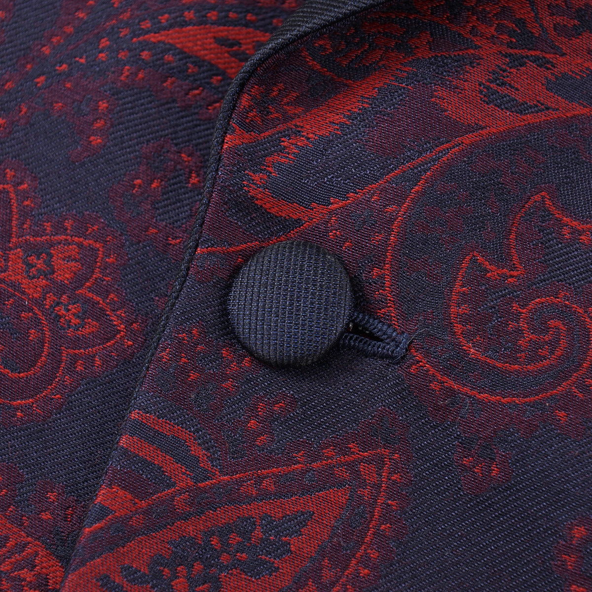 Isaia Slim-Fit Paisley Brocade Dinner Jacket