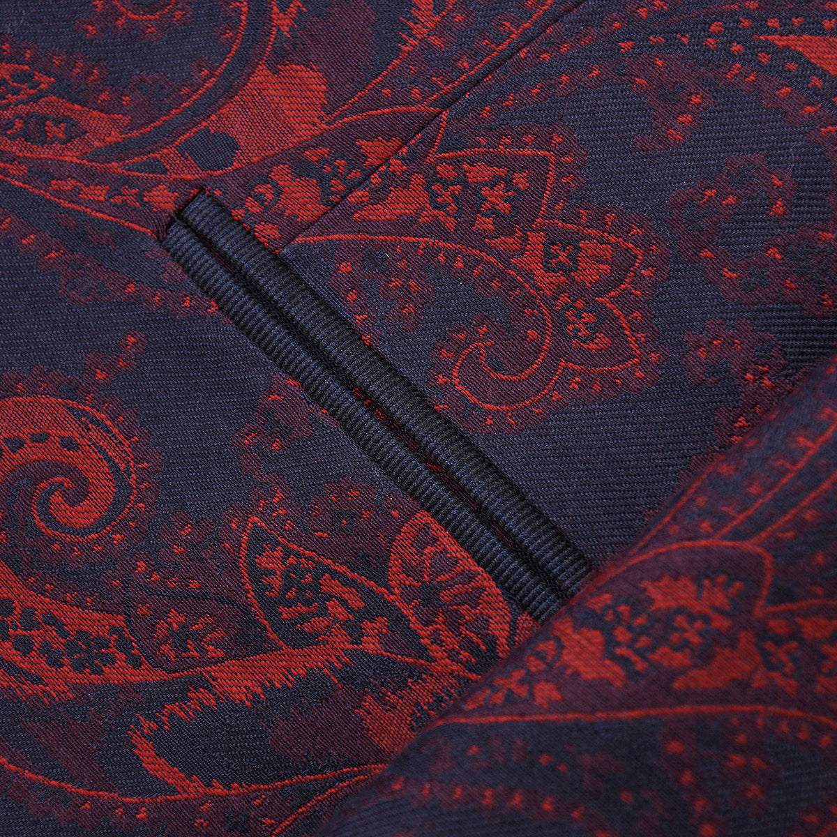 Isaia Slim-Fit Paisley Brocade Dinner Jacket