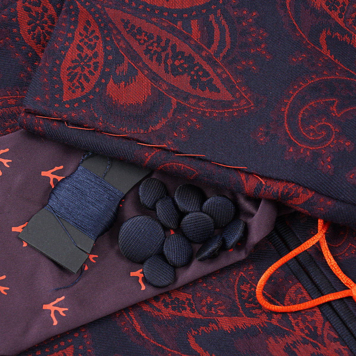 Isaia Slim-Fit Paisley Brocade Dinner Jacket