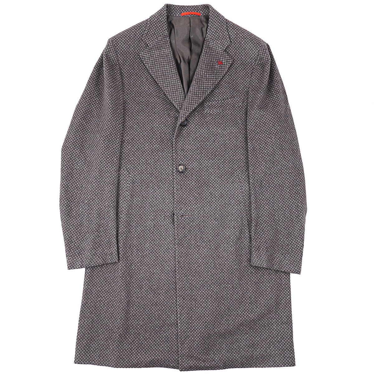 Isaia 'Ross' Pure Cashmere Overcoat