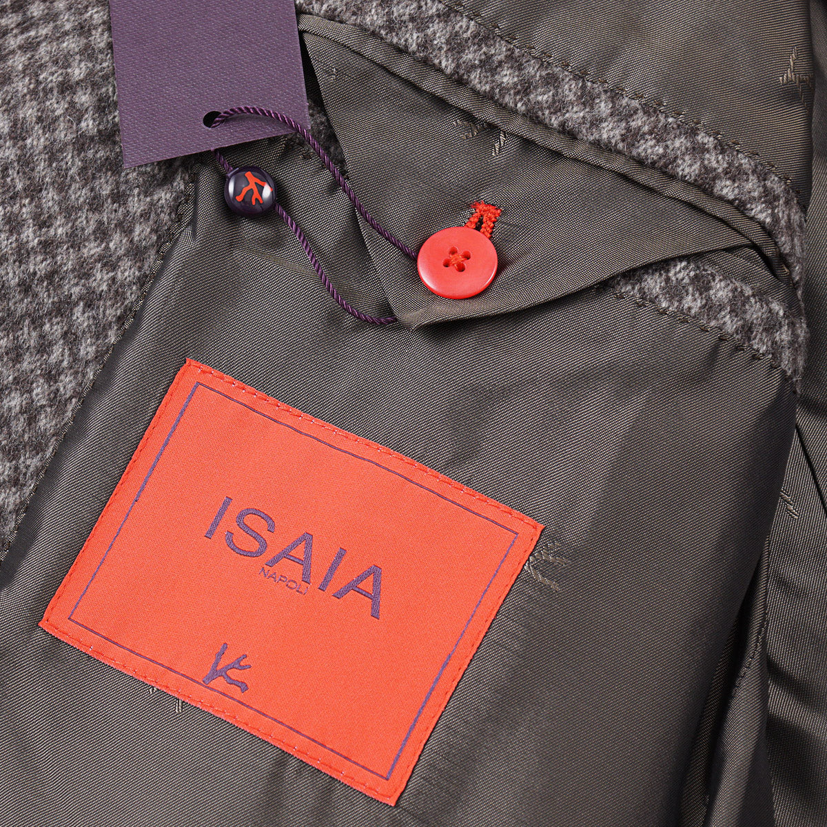 Isaia 'Ross' Pure Cashmere Overcoat