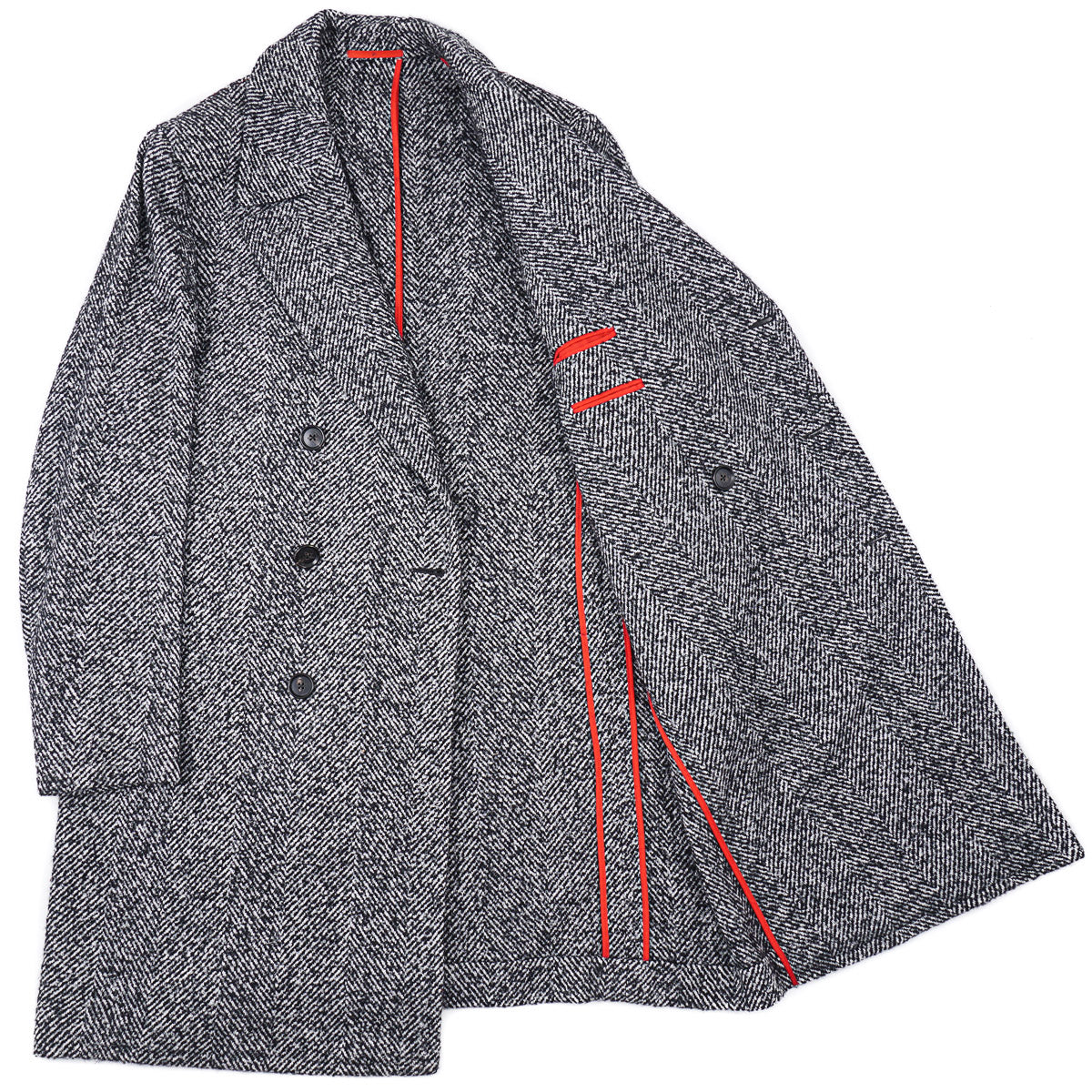 Isaia 'Marshall' Cashmere-Silk Overcoat