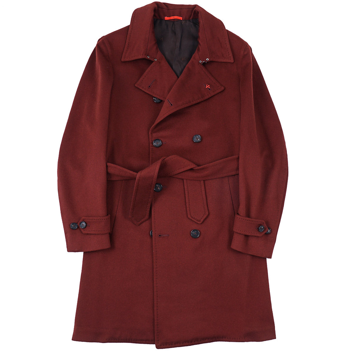 Isaia Soft 'Aqua Cashmere' Overcoat