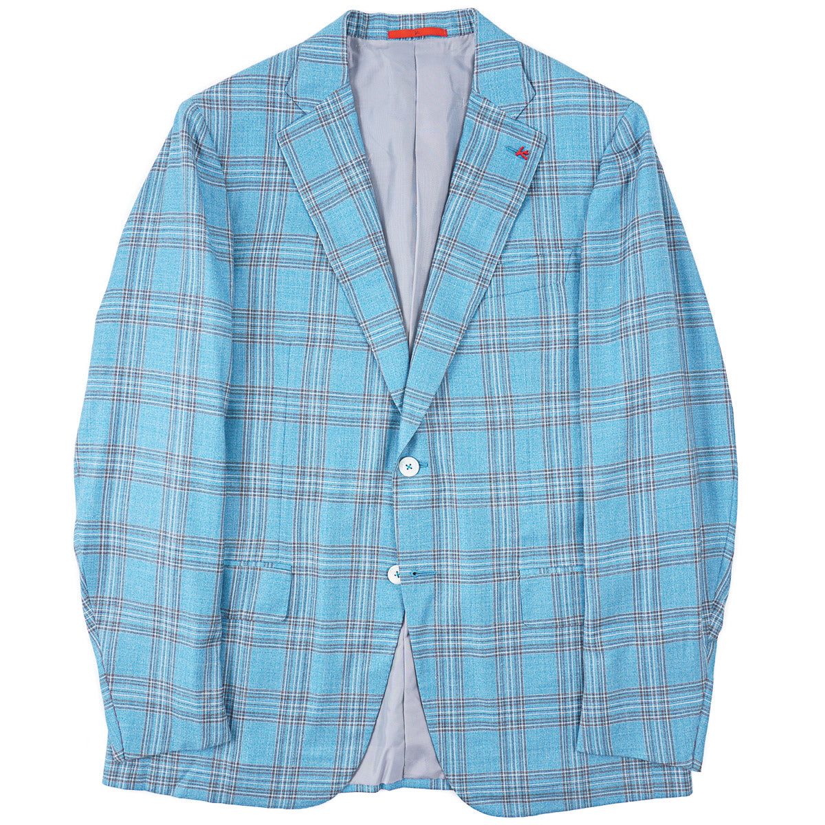 Isaia Wool-Cashmere-Silk-Linen Sport Coat