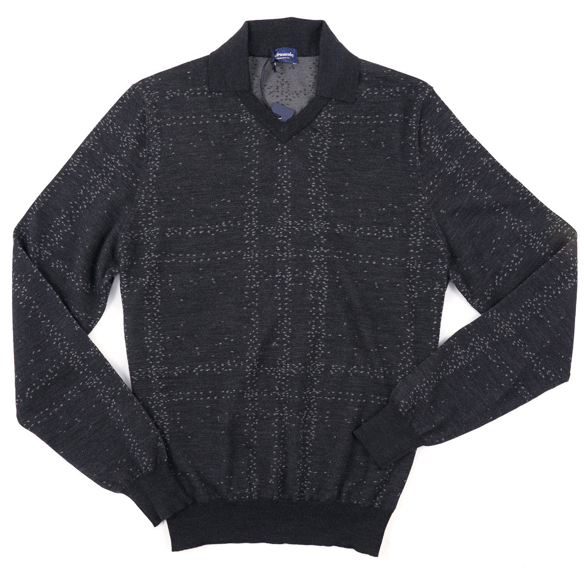 Drumohr Merino Wool Polo Sweater - Top Shelf Apparel