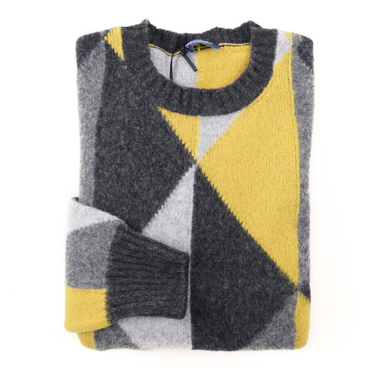 Drumohr Patterned Lambswool Sweater - Top Shelf Apparel