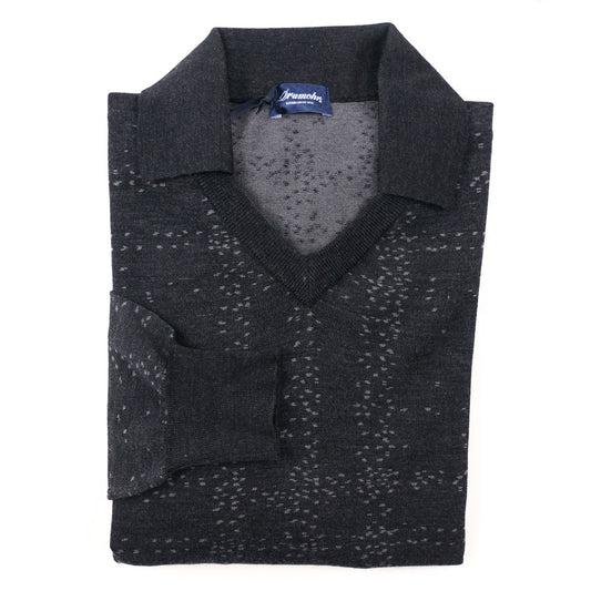 Drumohr Merino Wool Polo Sweater - Top Shelf Apparel