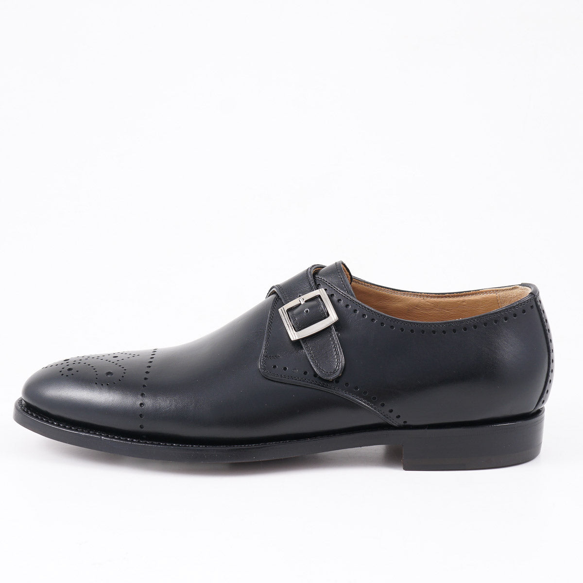 Kiton Black Calf Leather Monk Strap – Top Shelf Apparel