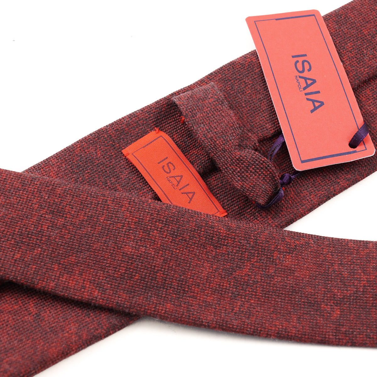 Isaia Soft-Woven Wool and Silk Tie - Top Shelf Apparel