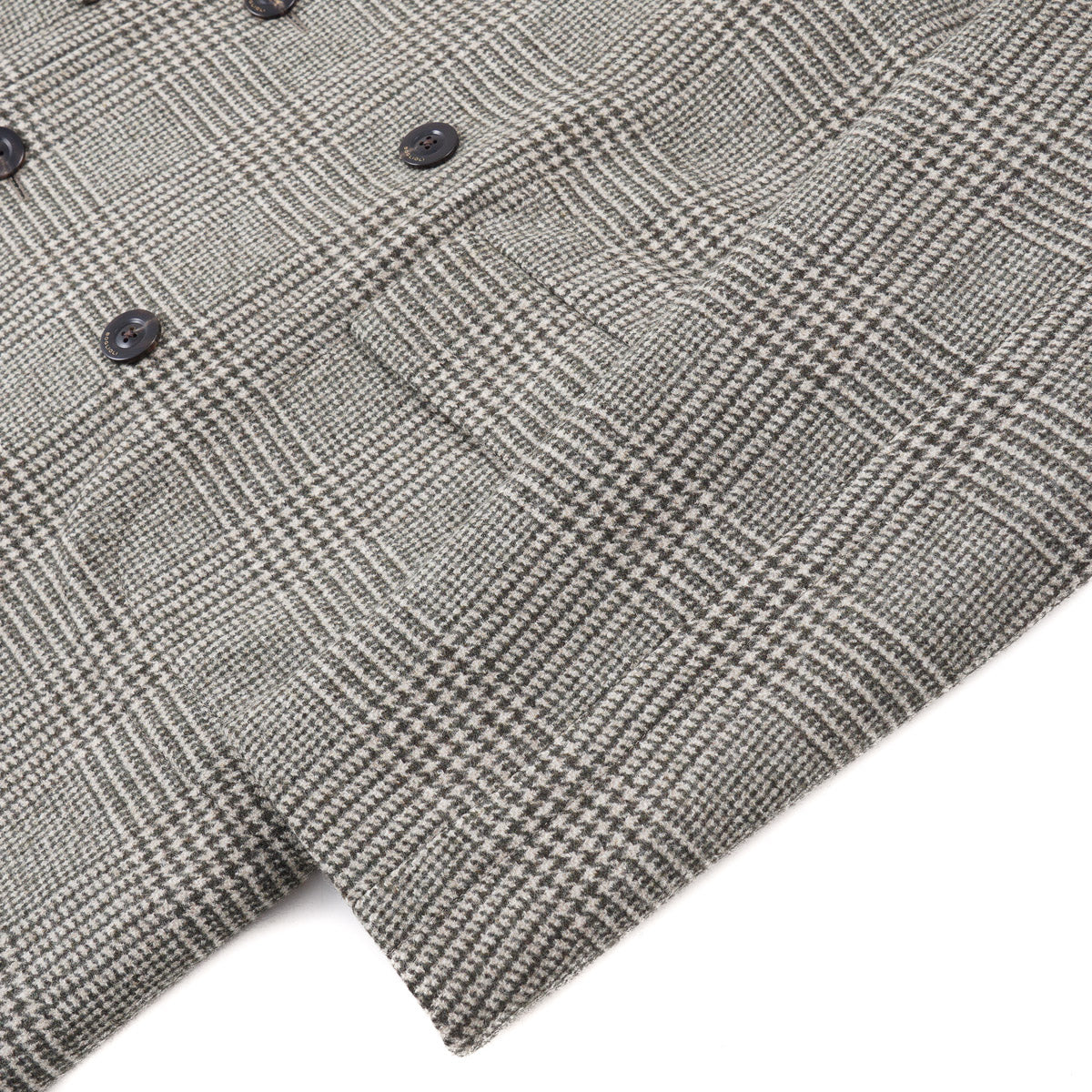 Boglioli Glen Check Wool Overcoat - Top Shelf Apparel