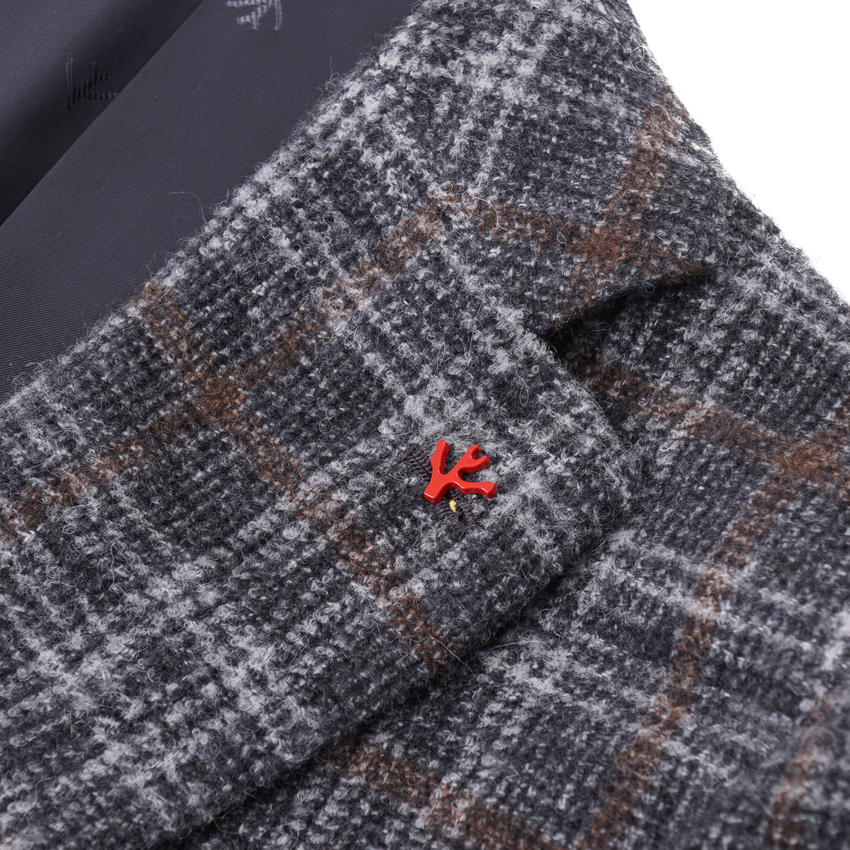 Isaia Wool and Baby Llama Sport Coat