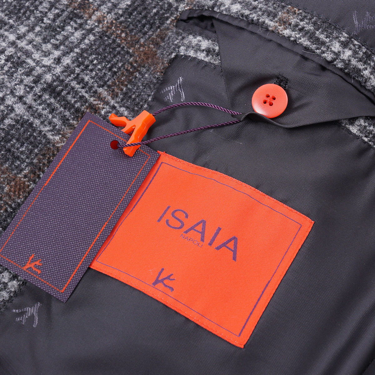 Isaia Wool and Baby Llama Sport Coat