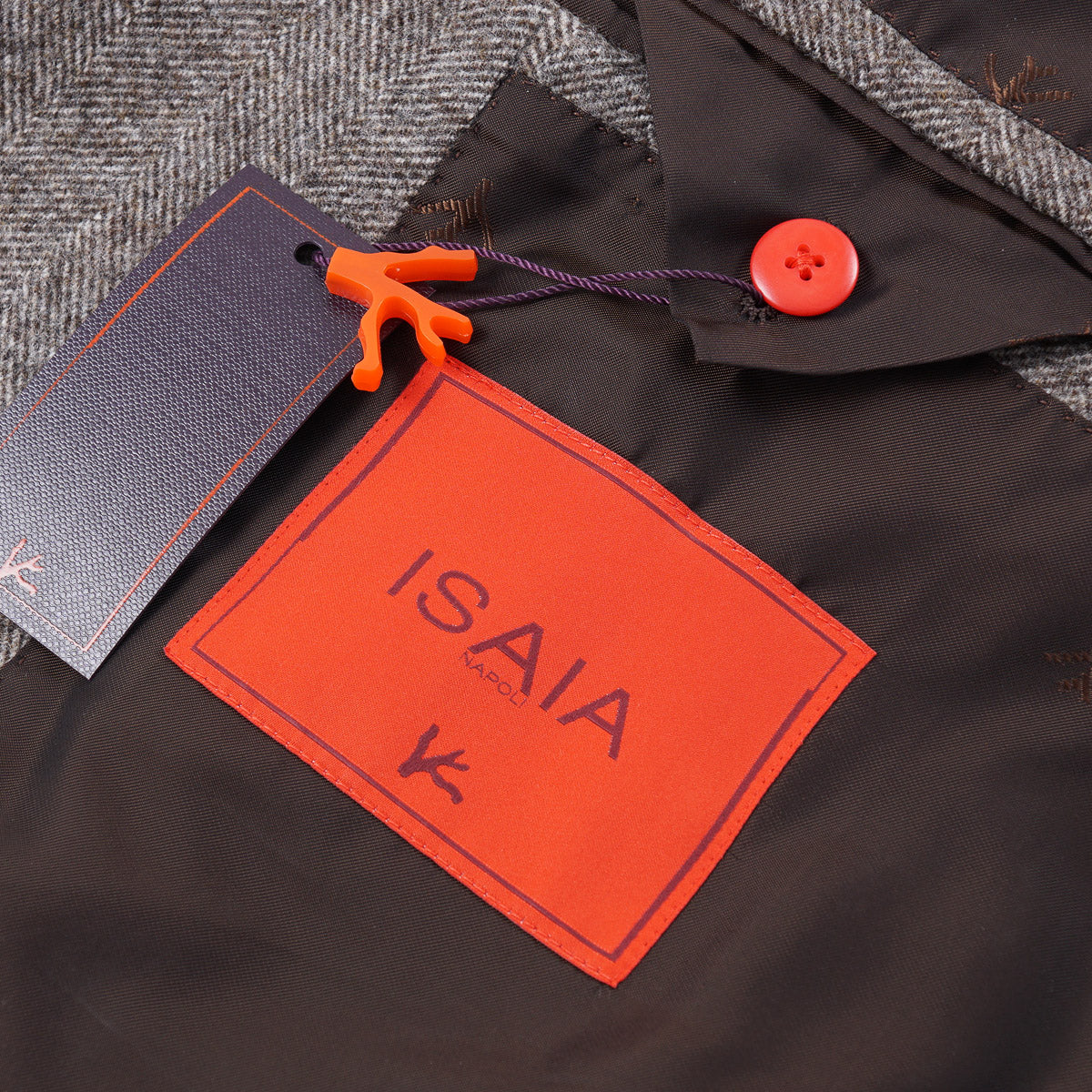Isaia Soft-Woven Herringbone Sport Coat - Top Shelf Apparel