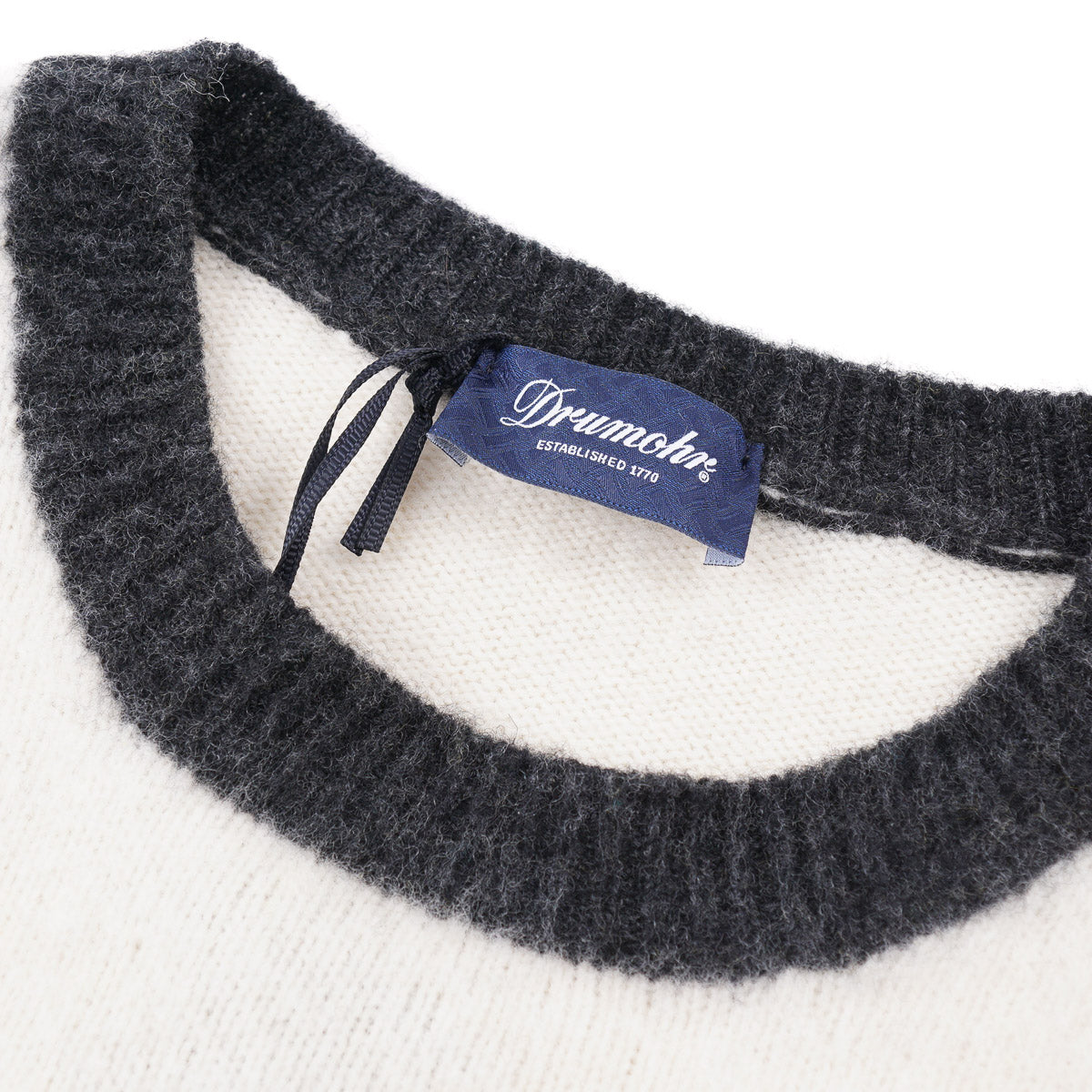 Drumohr Multi Stripe Lambswool Sweater - Top Shelf Apparel