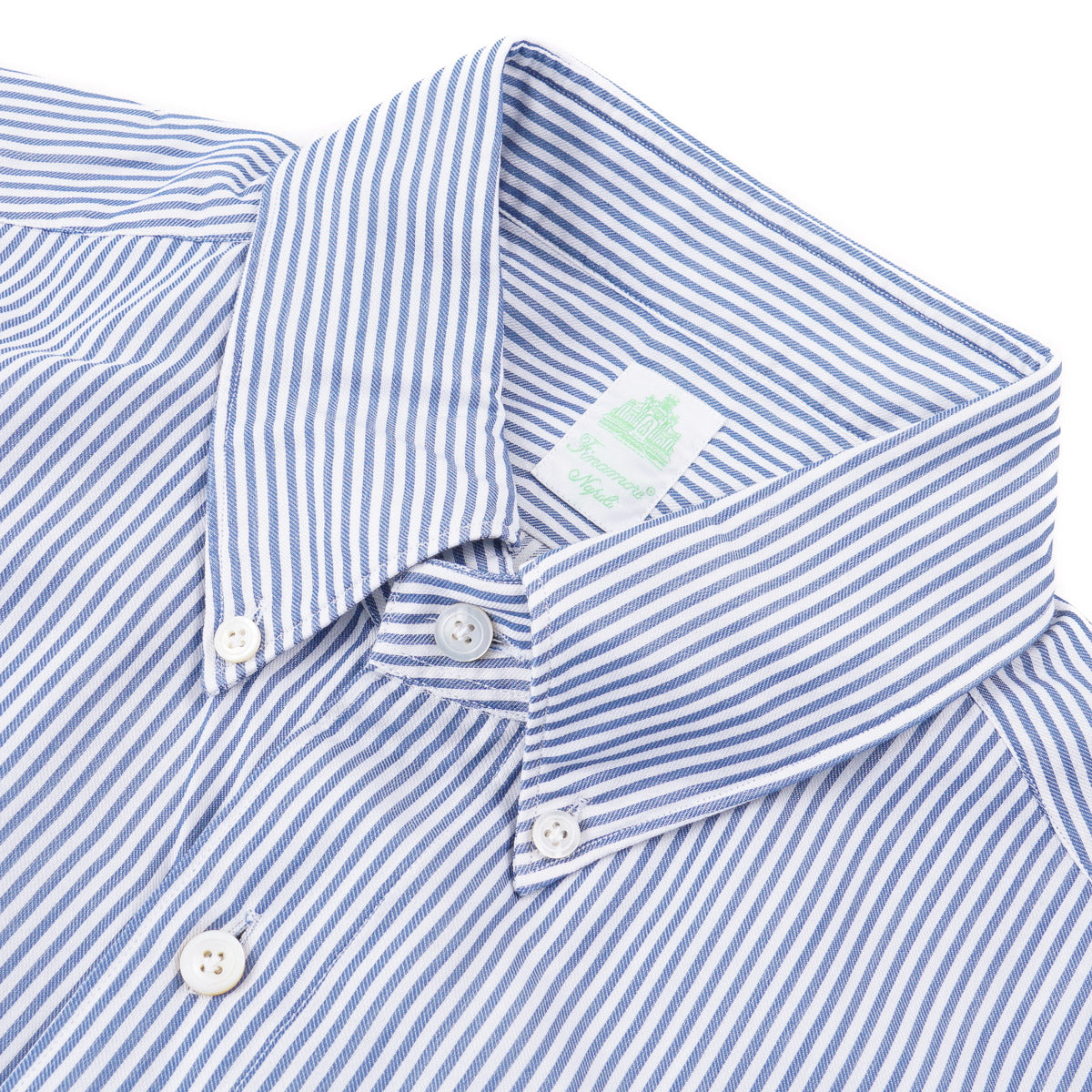 Finamore Slim-Fit Cotton Dress Shirt - Top Shelf Apparel