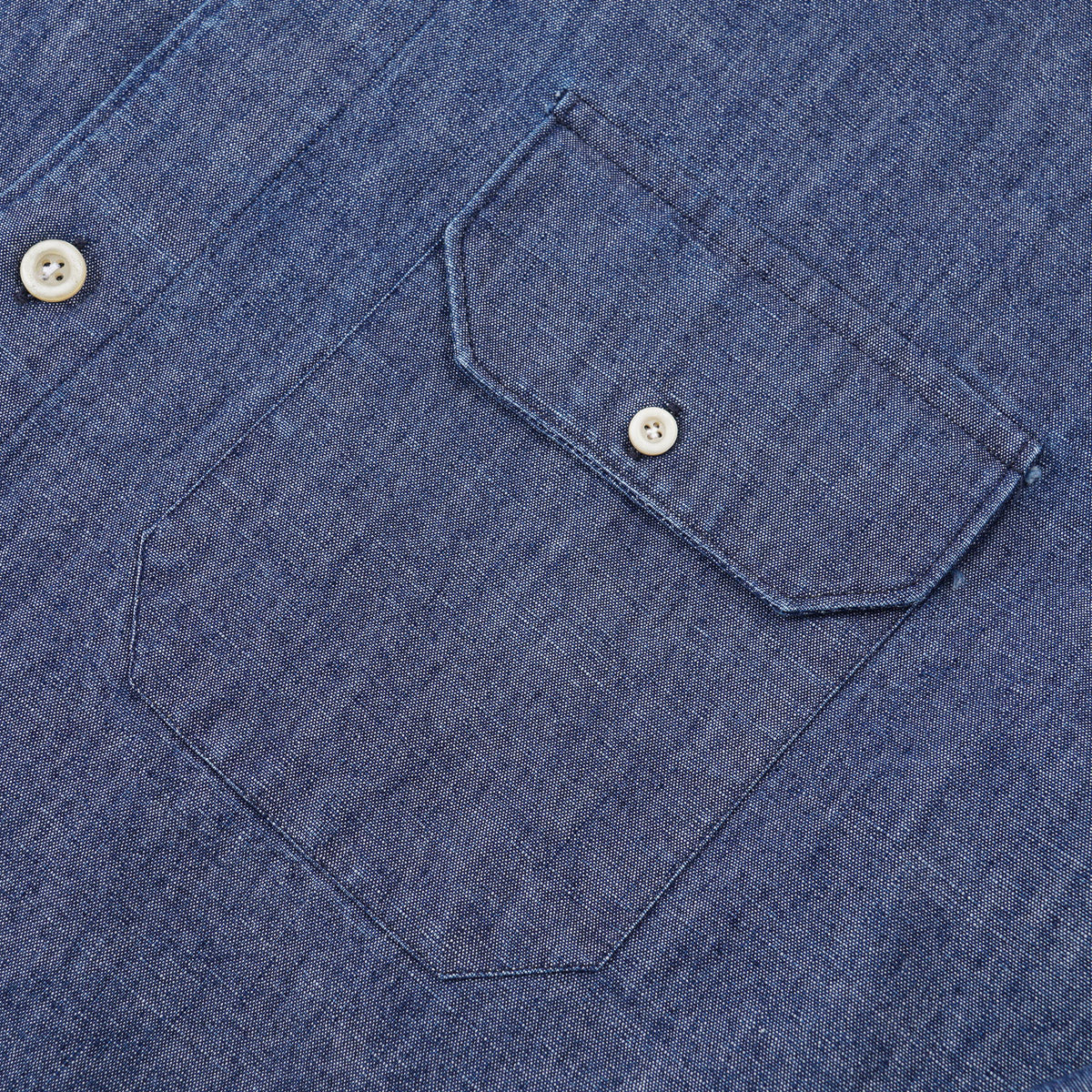 Finamore Regular-Fit Denim Shirt - Top Shelf Apparel