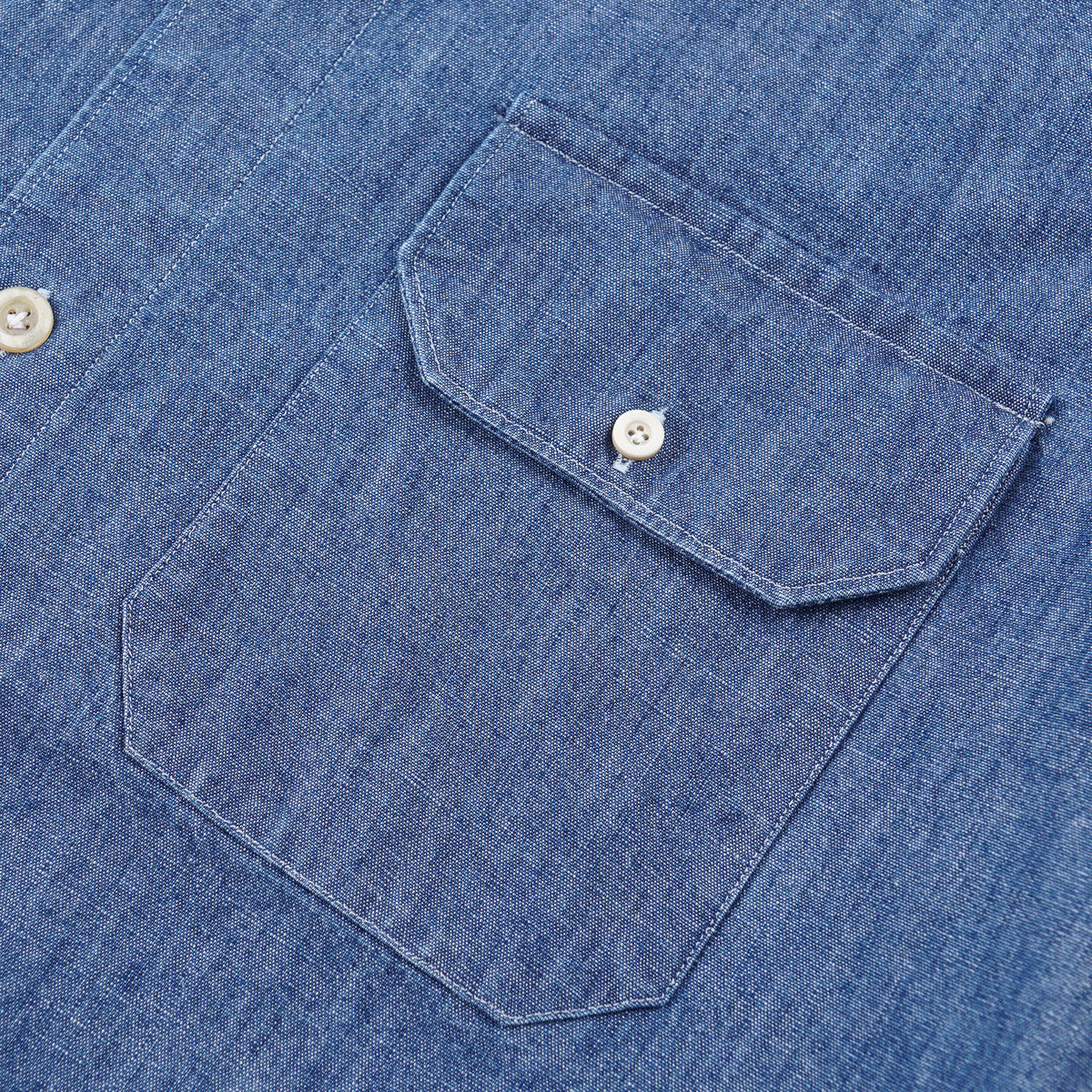 Finamore Tailored-Fit Denim Shirt - Top Shelf Apparel