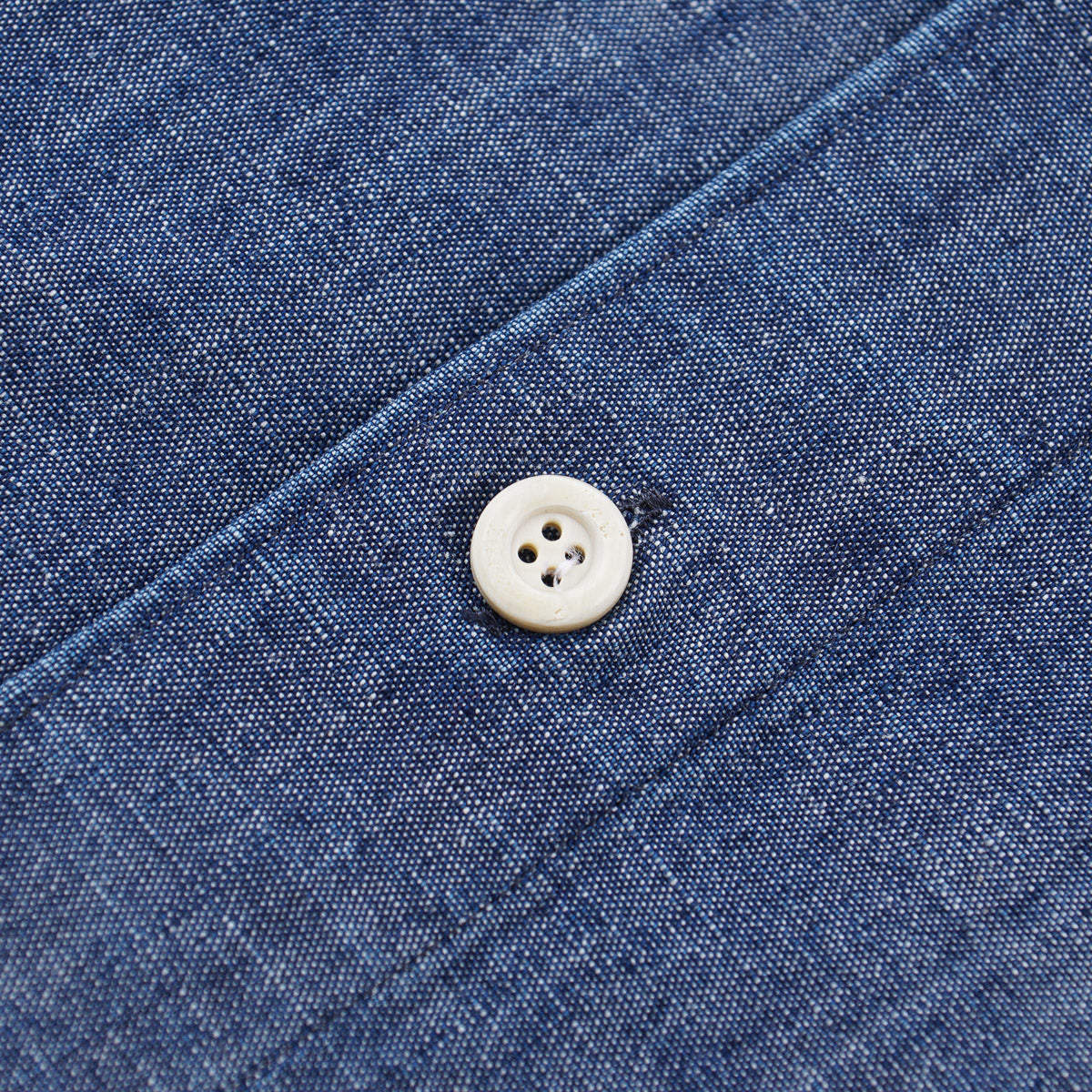 Finamore Regular-Fit Denim Shirt - Top Shelf Apparel