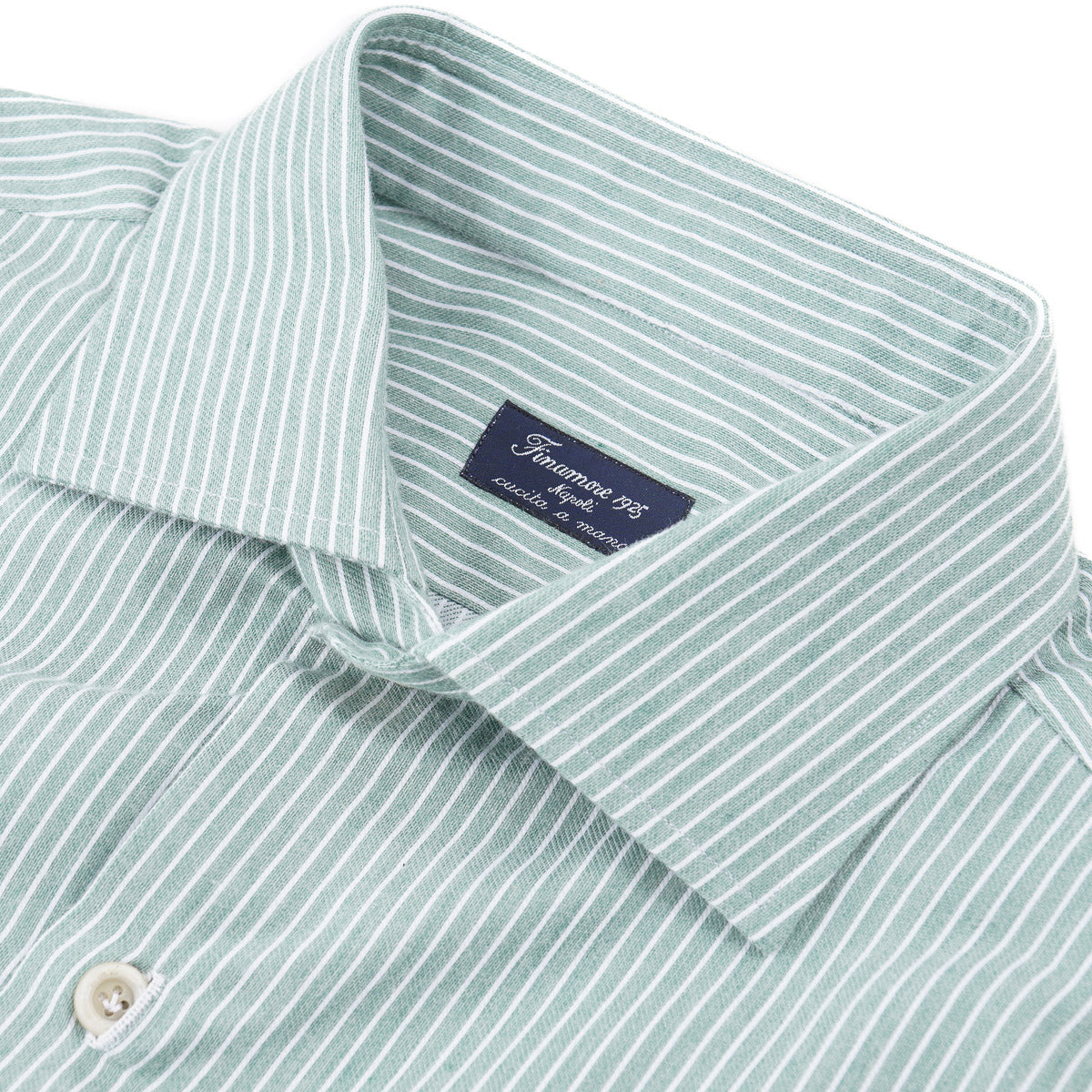 Finamore Riva Cotton and Cashmere Shirt - Top Shelf Apparel