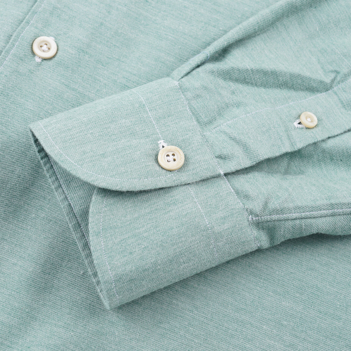 Finamore Riva Cotton and Cashmere Shirt - Top Shelf Apparel