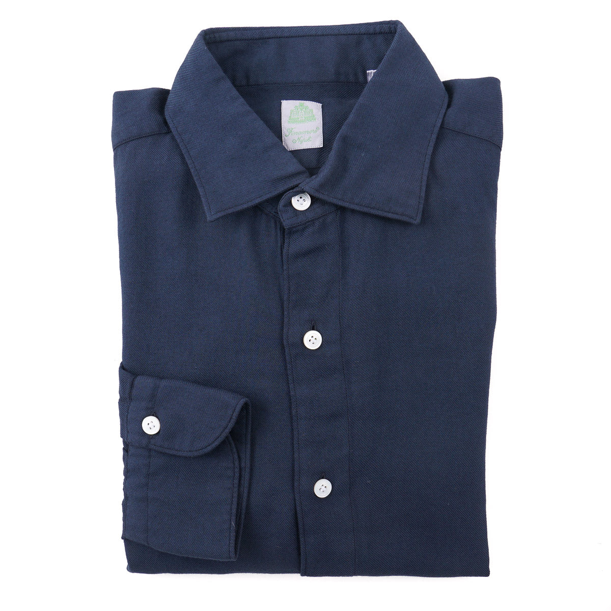 Finamore Cotton and Cashmere Shirt - Top Shelf Apparel