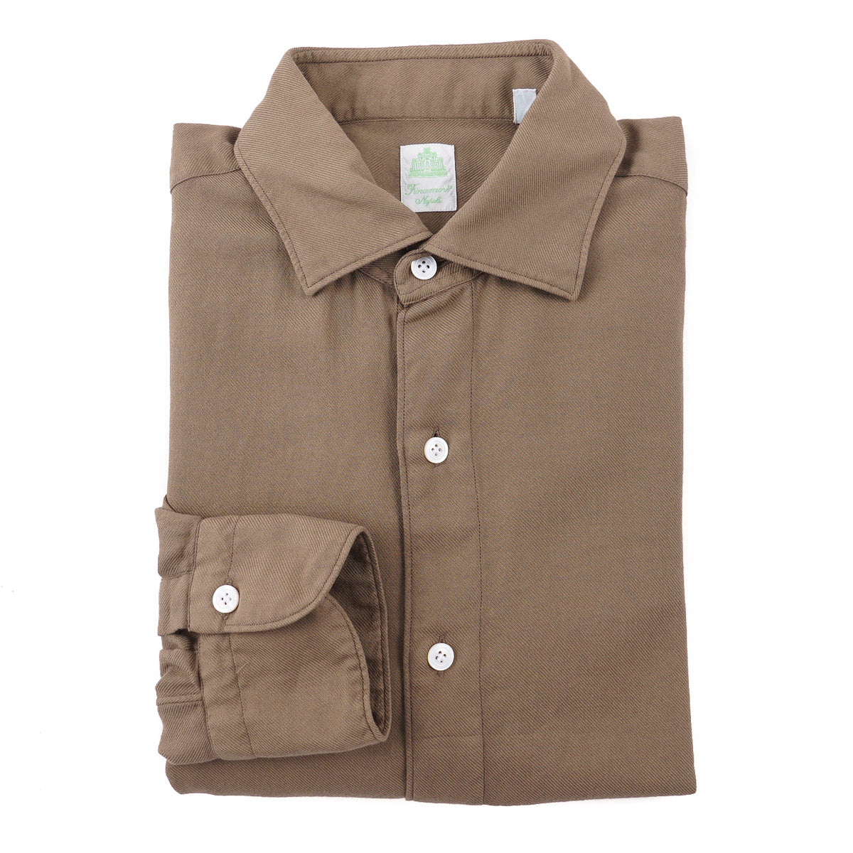 Finamore Cotton and Cashmere Shirt - Top Shelf Apparel