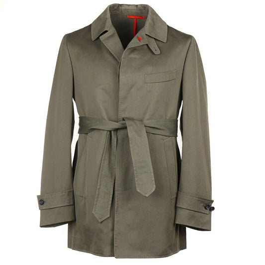 Isaia 'Portofino' Cotton Trench Coat - Top Shelf Apparel