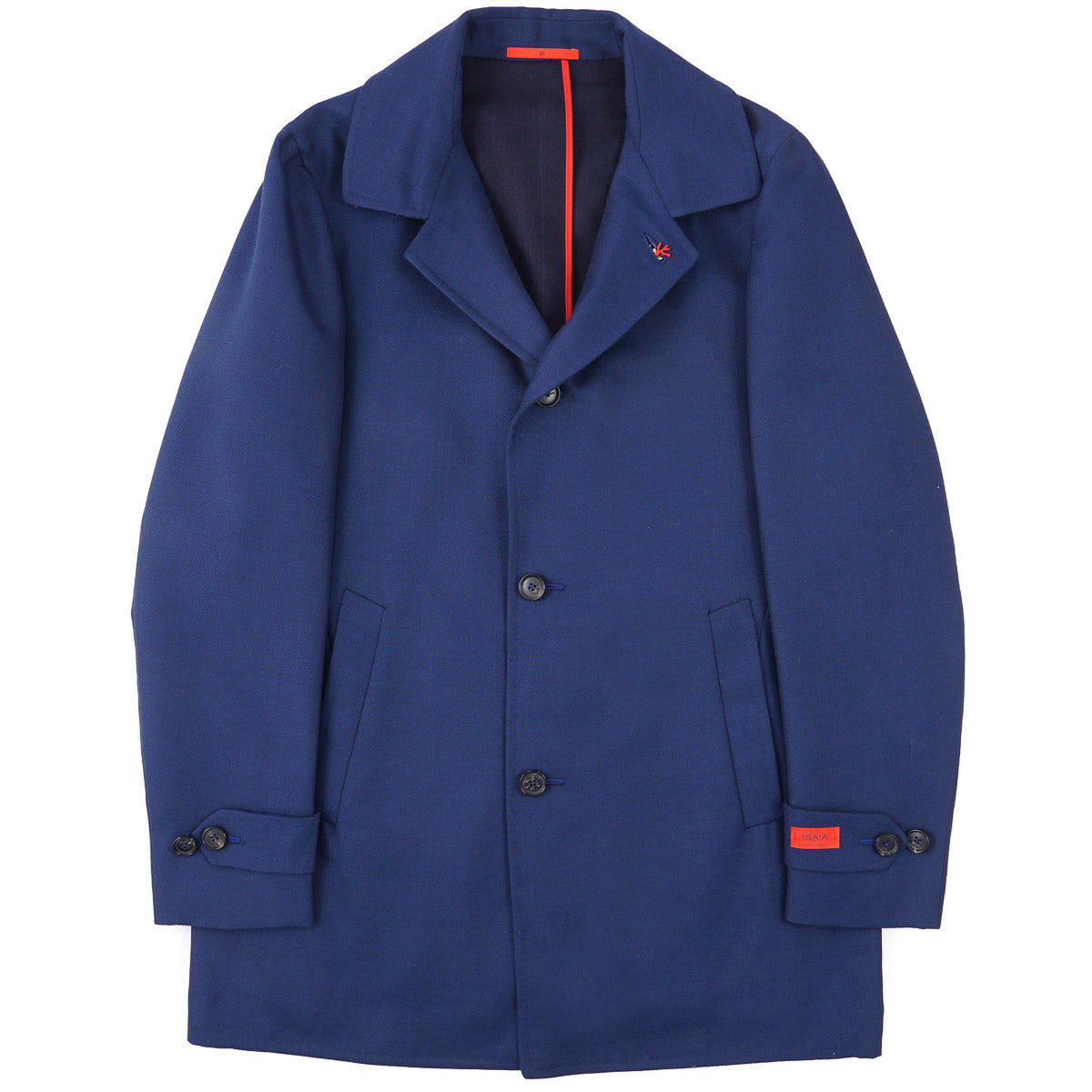 Isaia Wool-Cashmere Walking Coat - Top Shelf Apparel