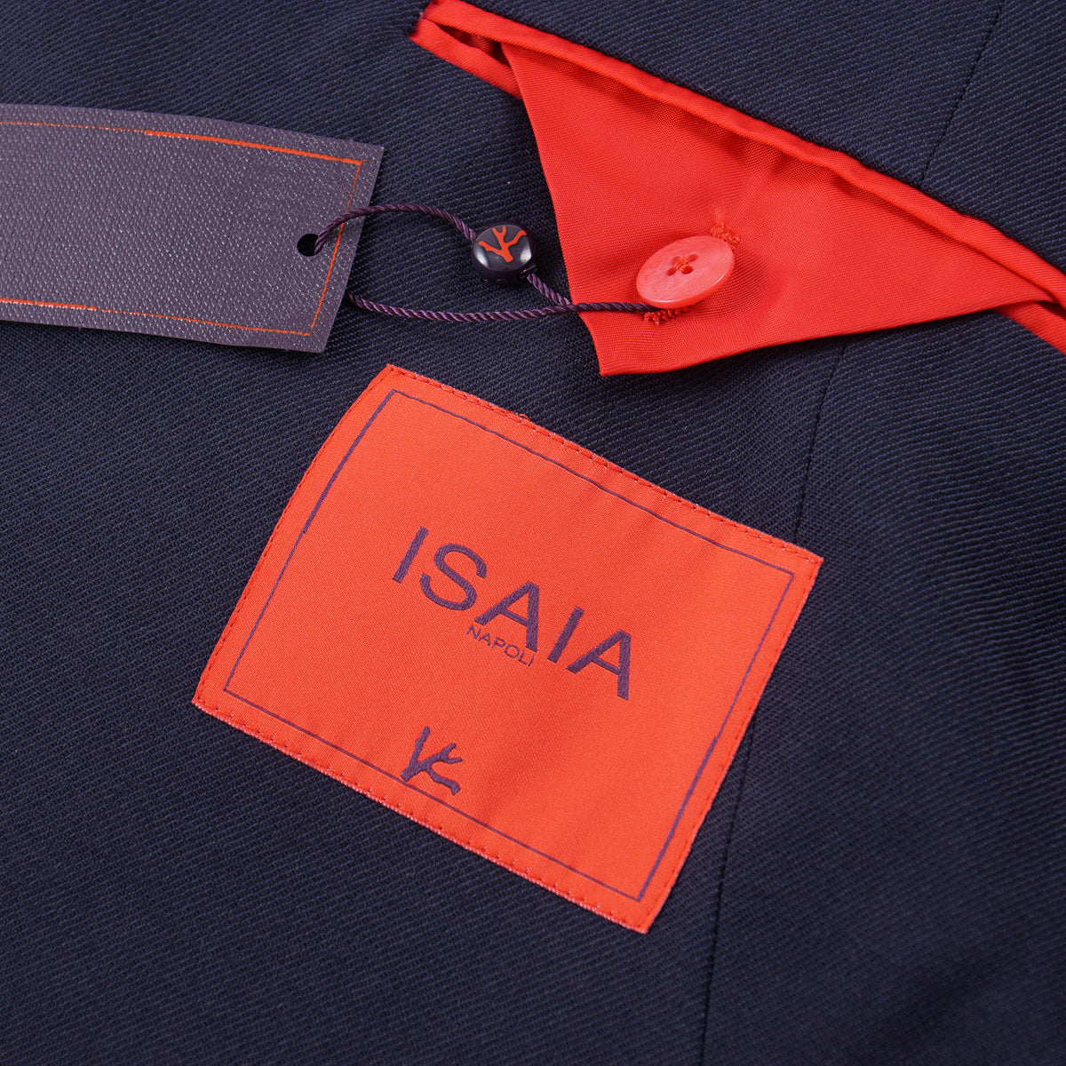 Isaia 'Iconico' Wool-Cashmere Pea Coat - Top Shelf Apparel