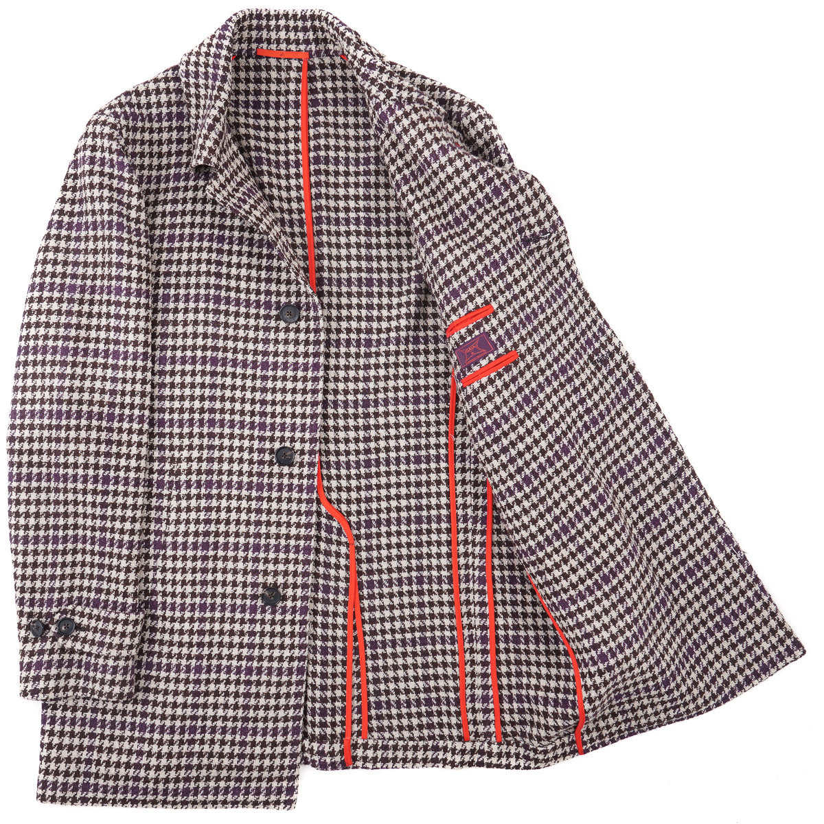 Isaia Wool and Silk Walking Coat - Top Shelf Apparel