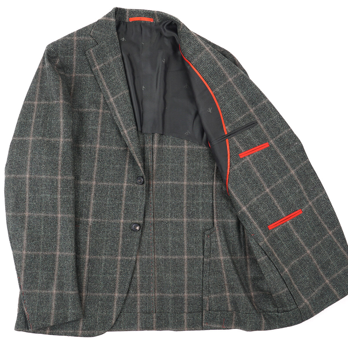 Isaia Slim-Fit Flannel 3-Piece Suit - Top Shelf Apparel