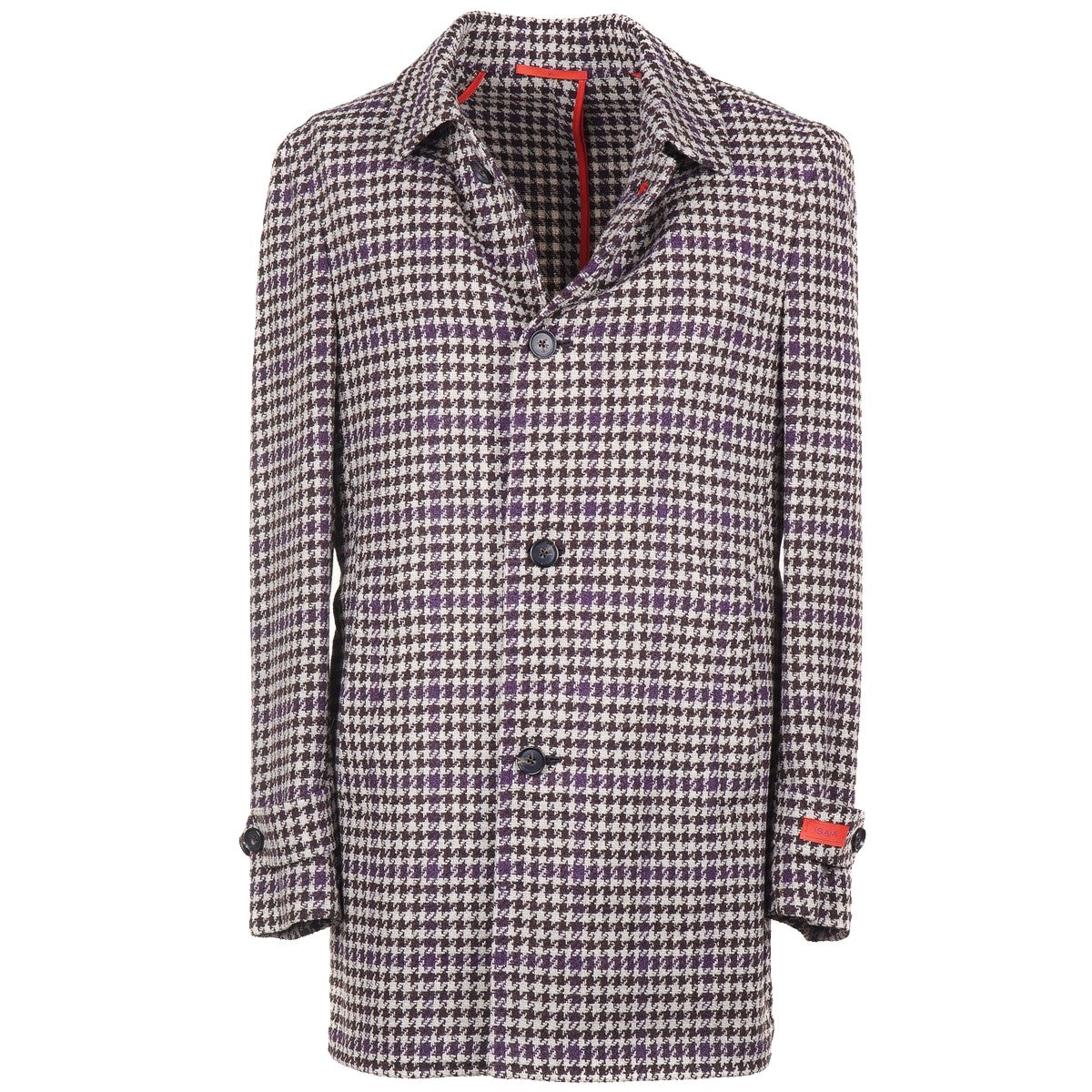 Isaia Wool and Silk Walking Coat - Top Shelf Apparel