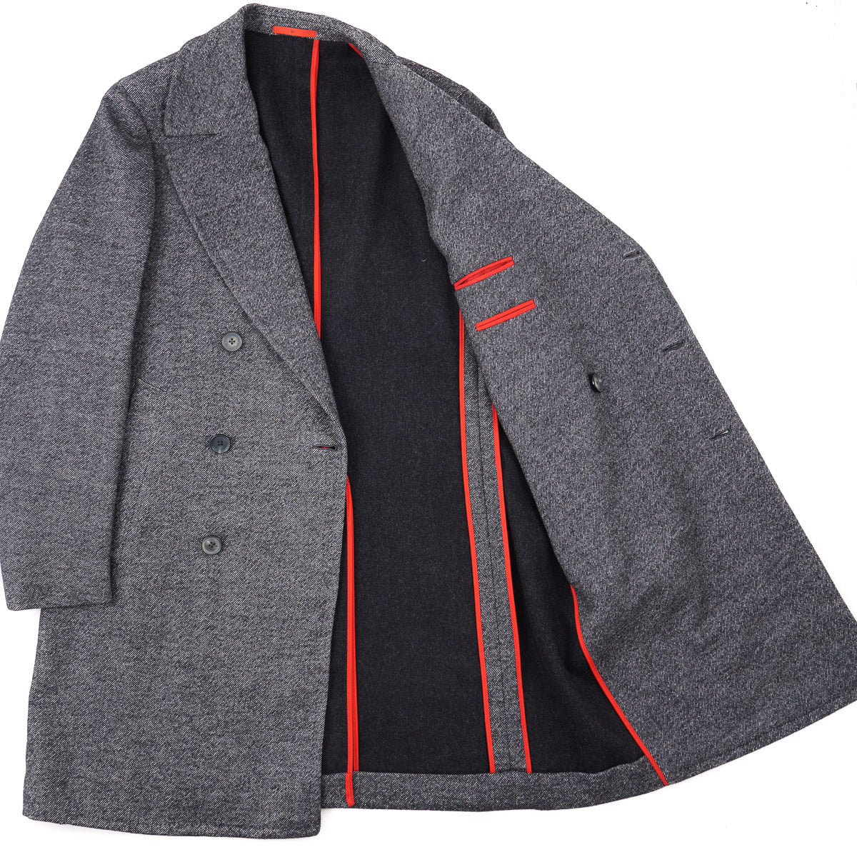 Isaia 'Marshall' Soft Wool Overcoat - Top Shelf Apparel