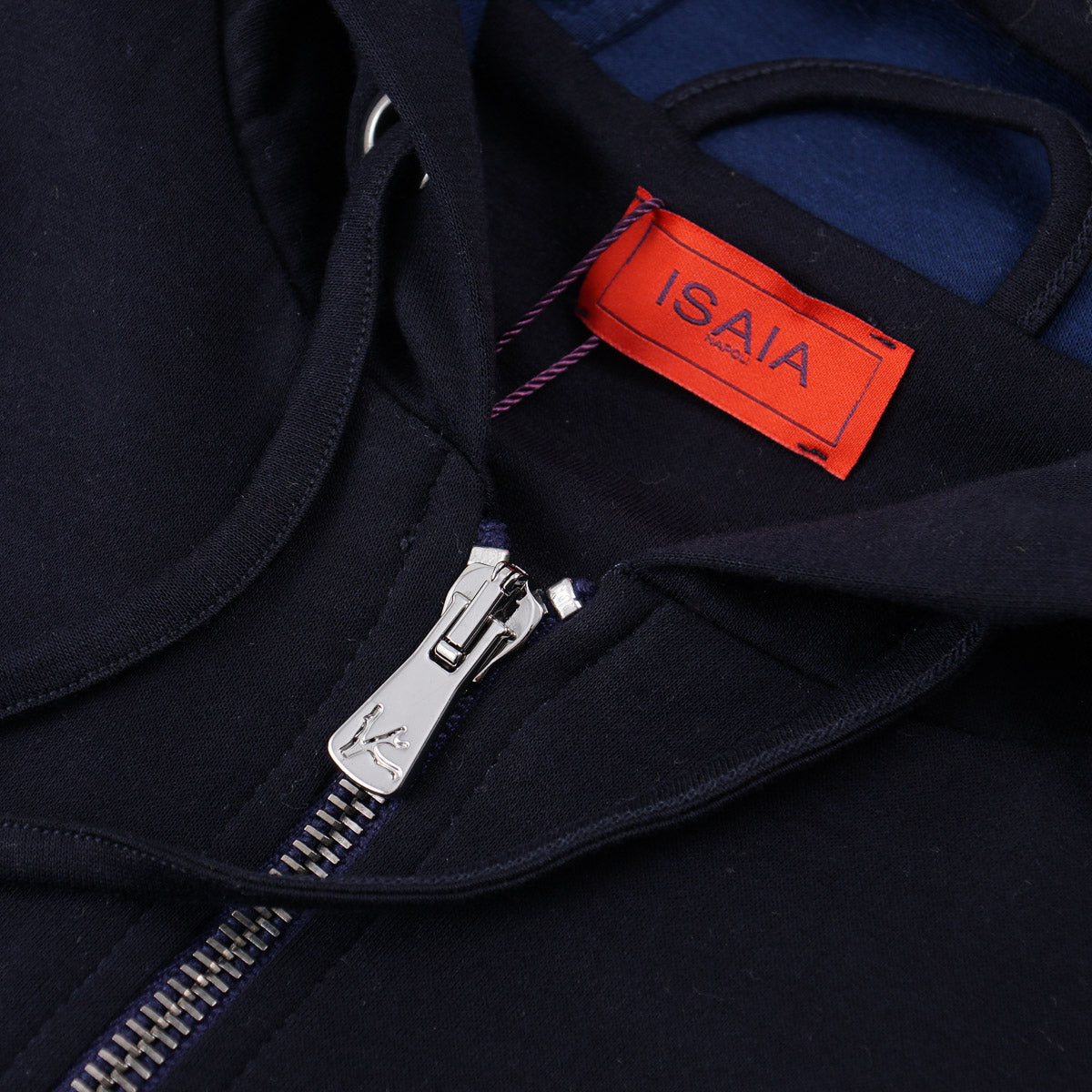 Isaia Full-Zip Hooded Sweatshirt