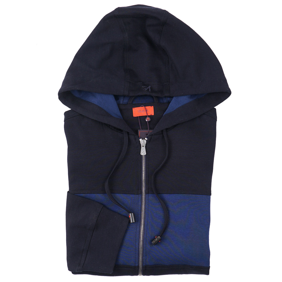 Isaia Full-Zip Hooded Sweatshirt