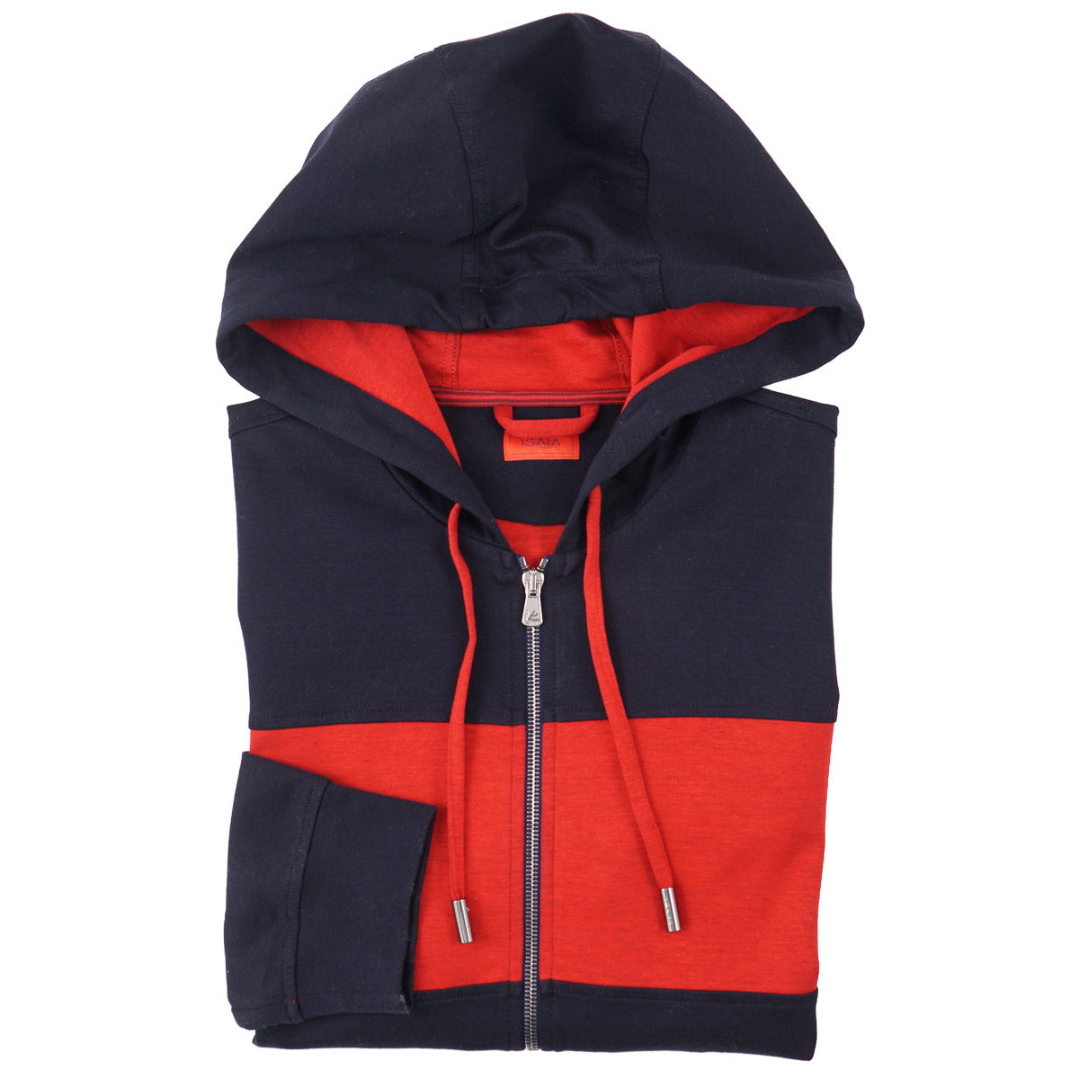 Isaia Full-Zip Hooded Sweatshirt