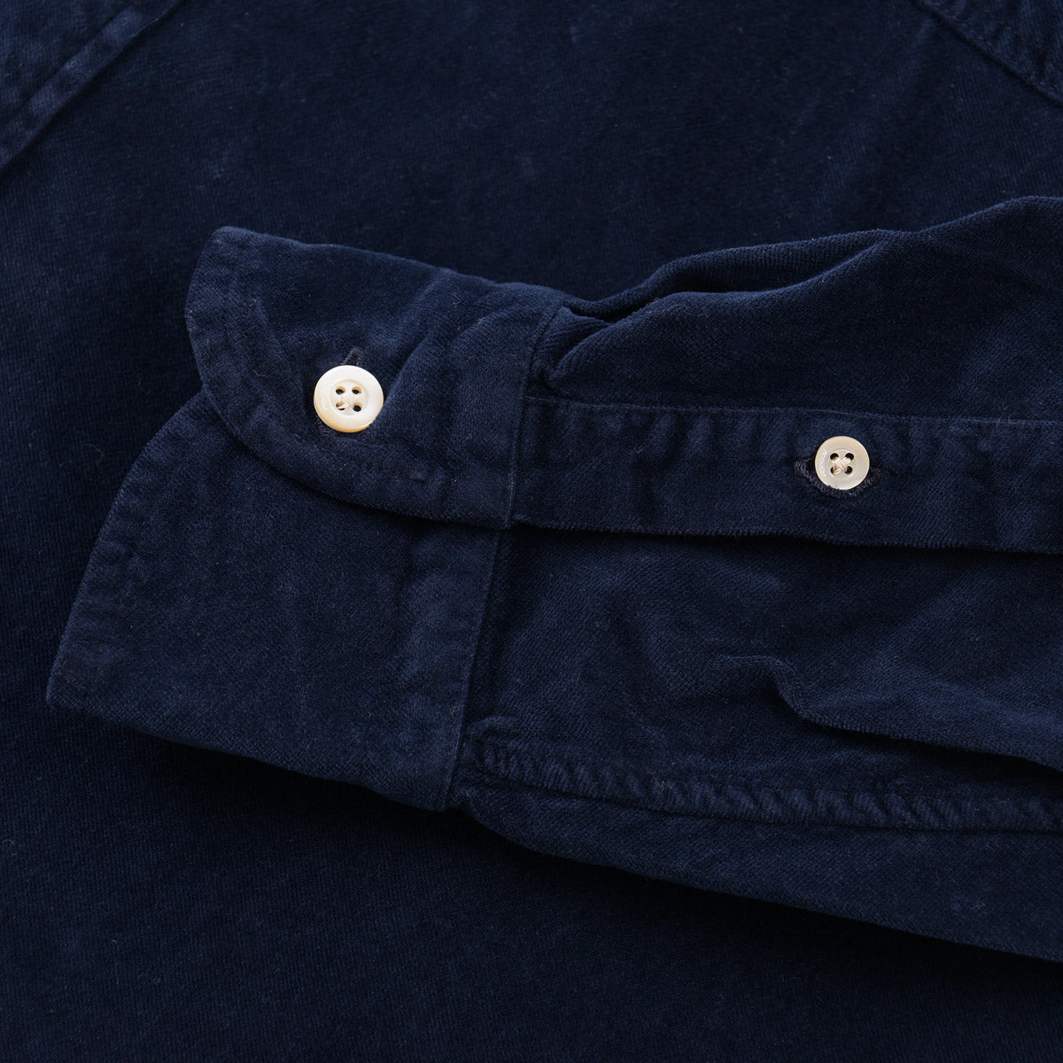 Boglioli Brushed Velvet Cotton Overshirt