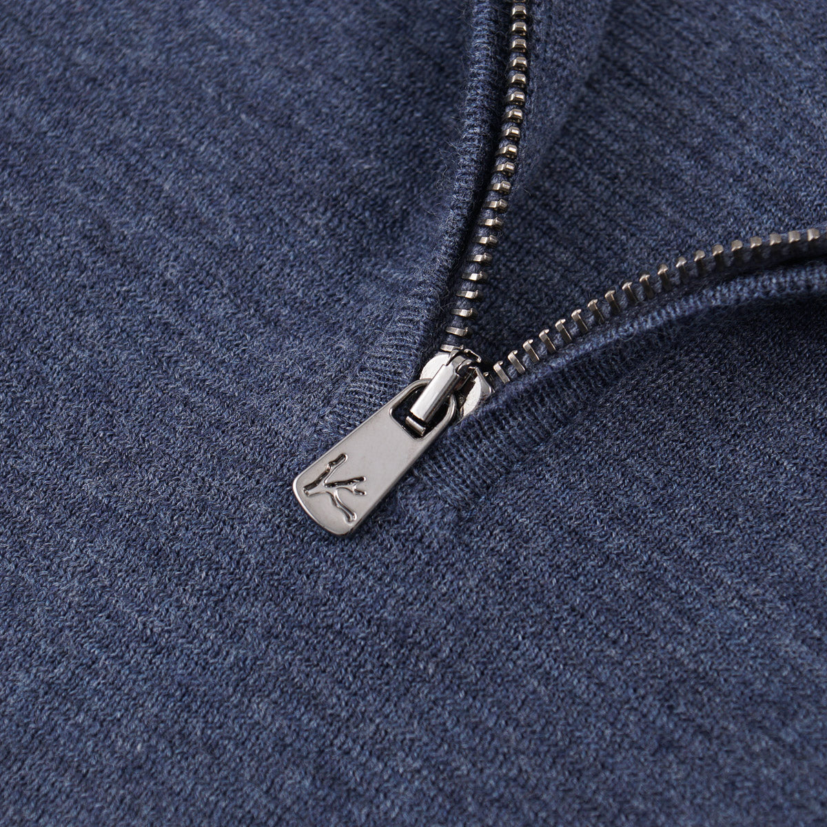 Isaia Half-Zip Merino Wool Sweater