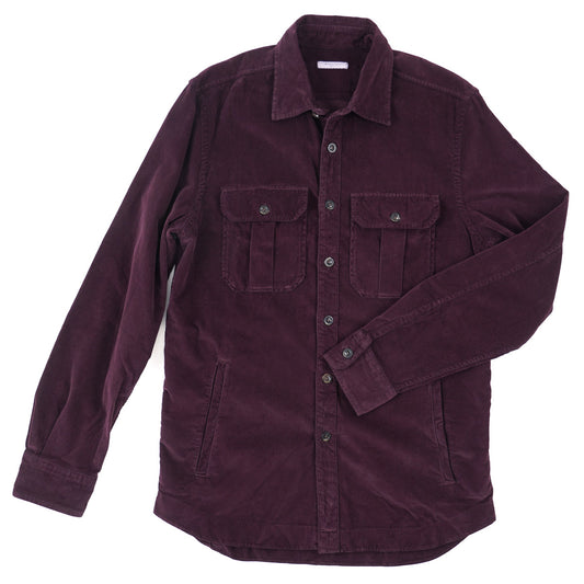 Boglioli Velvet Cotton Overshirt