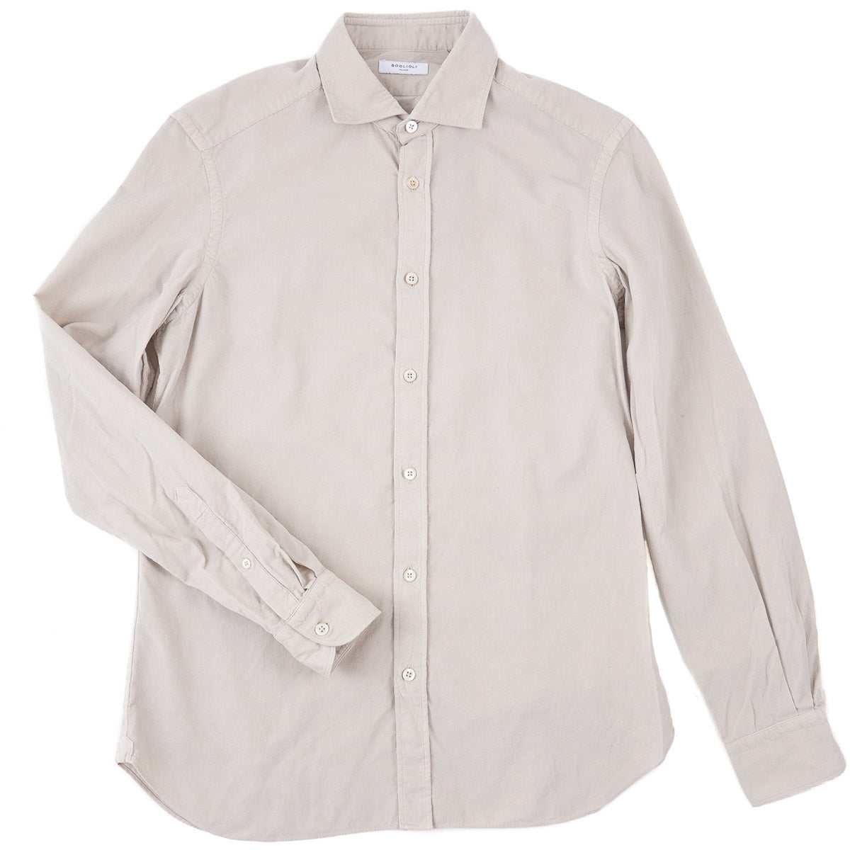 Boglioli Corduroy Cotton Sport Shirt