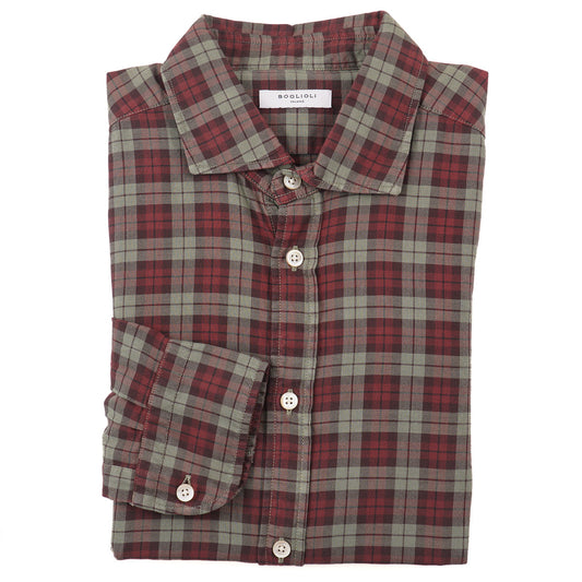 Boglioli Soft Twill Cotton Shirt