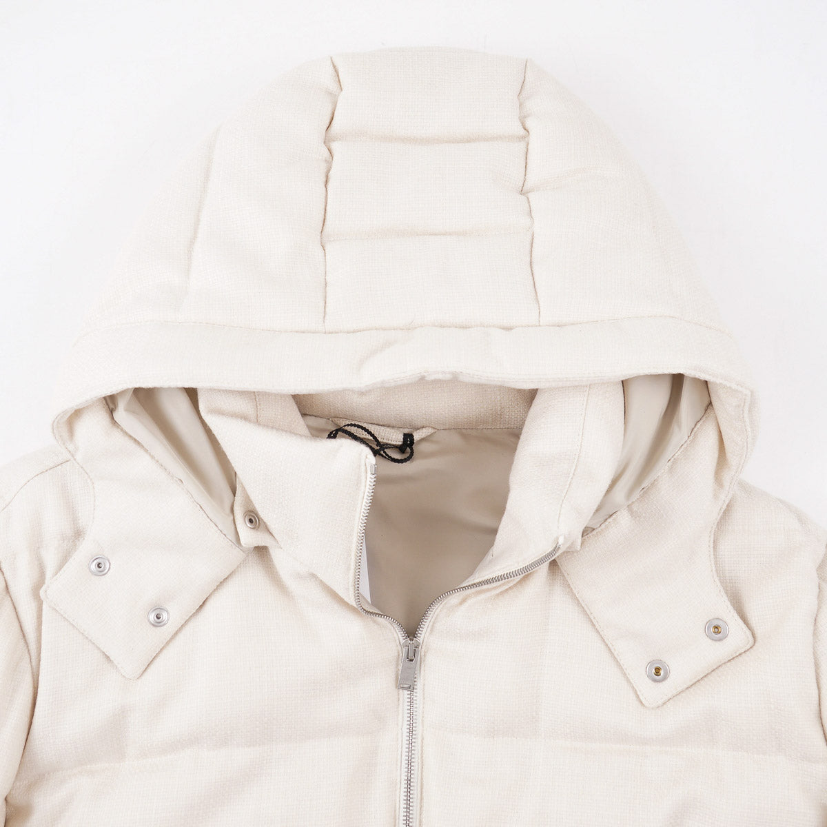 Lardini Wool-Silk Down Puffer Jacket - Top Shelf Apparel